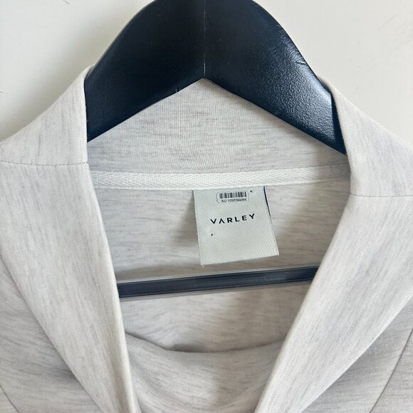 VARLEY Betsy Sweatshirt in Ivory Marl Size Medium - Picture 6 of 13